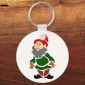 Gartenzwerg Wichtel garden gnome Sleutelhanger (Voorkant)