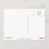 Garter Snake op Rocks Briefkaart (Achterkant)