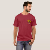 garuda pancasila shirt - maroon (Voorkant volledig)