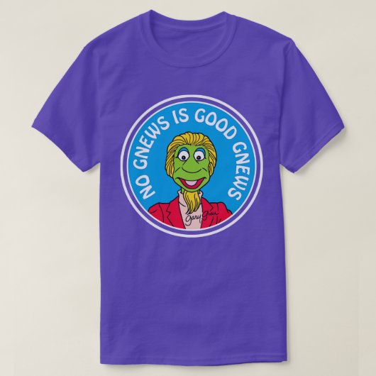 Gary Gnu Great Space Onderzetter T-shirt (Design voorkant)