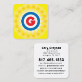 Gary Grayson Visitekaartje (Voorkant / Achterkant)