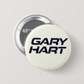 Gary Hart - Button (Voorkant /achterkant)