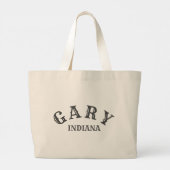 Gary, Indiana Grote Tote Bag (Achterkant)