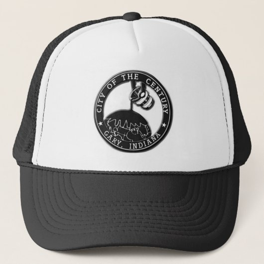 Gary, Indiana Seal Trucker Pet (Voorkant)