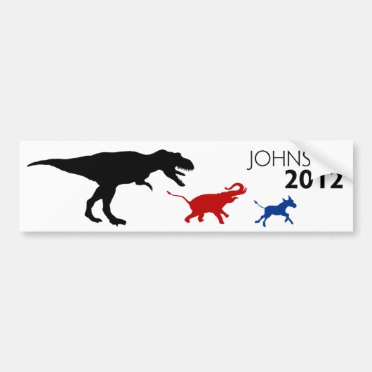 Gary Johnson 2012 Bumpersticker (Voorkant)