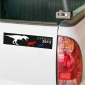 Gary Johnson 2012 Bumpersticker Black (Op Truck)