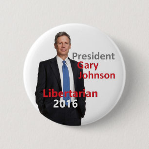 Gary JOHNSON 2016 President Button