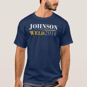 Gary Johnson - Bill Weld 2016 Campaign Logo T-shirt