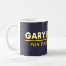 Gary Johnson voor President 2016 Mok