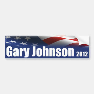 Gary Johnson voor President Bumpersticker