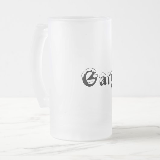 Gary-Name Style-Frosted Mok (Voorkant links)