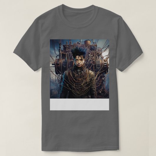 Gary Numan Steampunk TS shirt (Design voorkant)