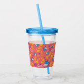 Gary Pattern Acryl Drinkbeker (Links)