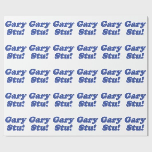 Gary Stu! Cadeaupapier (Vlak)
