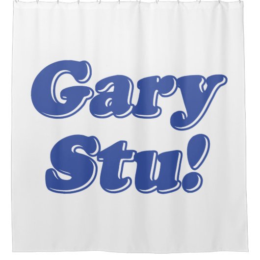 Gary Stu! Douchegordijn (Voorkant)