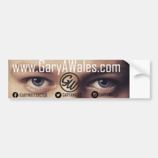 Gary Wales Car Bumpersticker