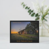 Garzón Old Train Station Maldonado Uruguay Briefkaart (Staand voorkant)