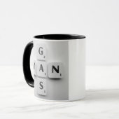 GAS MAN B/W Mok (Voorkant links)