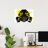 GAS_MASK_BESCHERMING POSTER (Thuiskantoor)