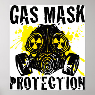 GAS_MASK_BESCHERMING POSTER