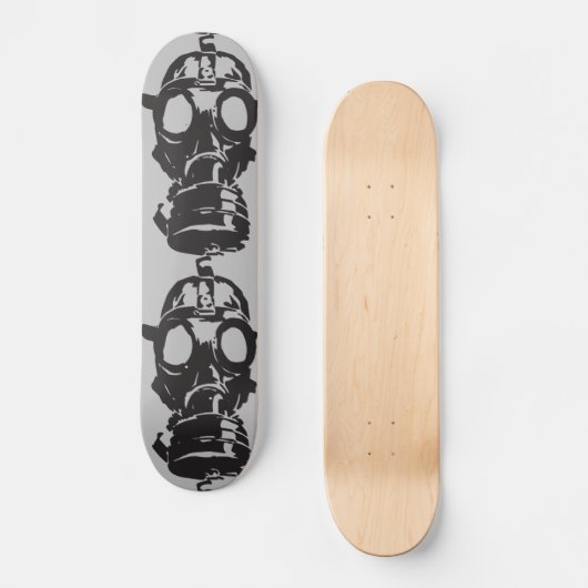 GAS MASK SKATEBOARD (Voorkant)