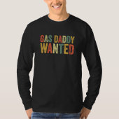 Gas papa wilde grappige benzine prijzen grap uitga t-shirt (Voorkant)