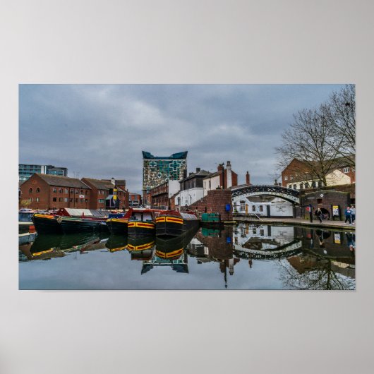 Gas Street Basin Birmingham poster (Voorkant)