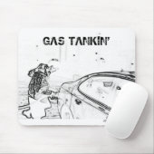 Gas Tankin' Mousepad Muismat (Met muis)