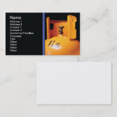 Gasfles Visitekaartje (Voorkant / Achterkant)