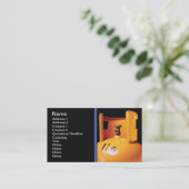 Gasfles Visitekaartje (Staand voorkant)