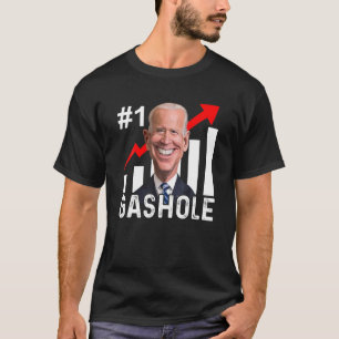 Gasgat Biden Funny Anti Biden Gasprijzen Biden di T-shirt