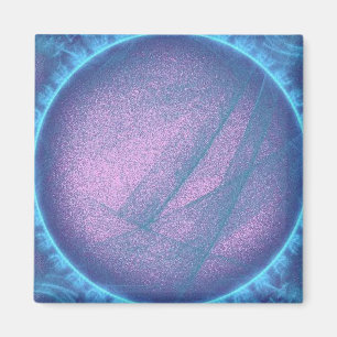 Gasgestookte vlam Abstract Magneet