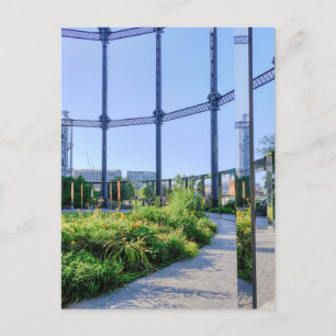 Gasholder Park, Kings Cross, Londres Carte postale