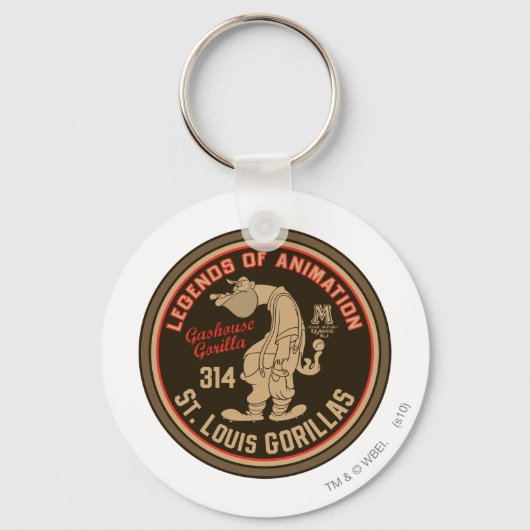 Gashouse Gorillas Logo Feat. Pitcher Sleutelhanger (Voorkant)