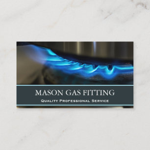 Gasingenieur/Fitter-fototoestel Visitekaartje