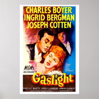 Gaslight 1944 Film POSTER PRINT A5-A1 40s Klassiek
