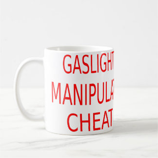 Gaslight Manipulate Cheat Football Jersey Koffiemok
