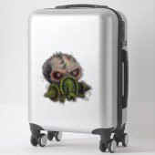 Gasmask Schedel II Sticker (Koffer)