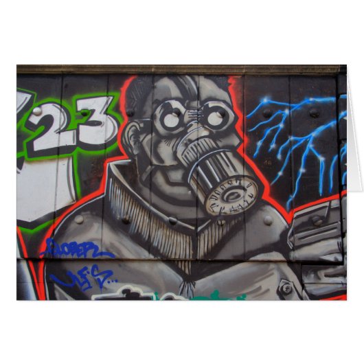 Gasmasker (Voorkant Horizontaal)