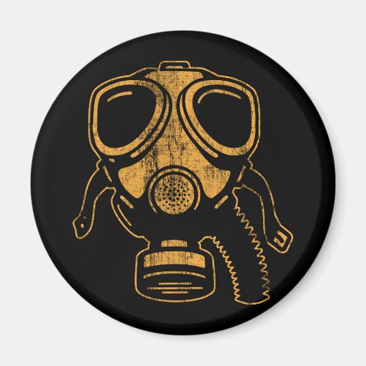gasmasker2 magneet (Voorkant)