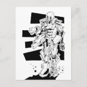 Gasmasker Briefkaart (Voorkant)