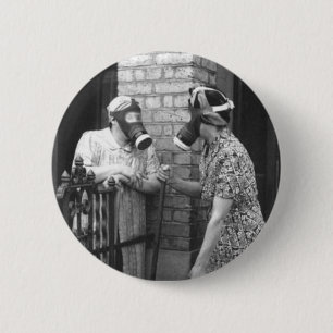 Gasmasker Ronde Button 5,7 Cm