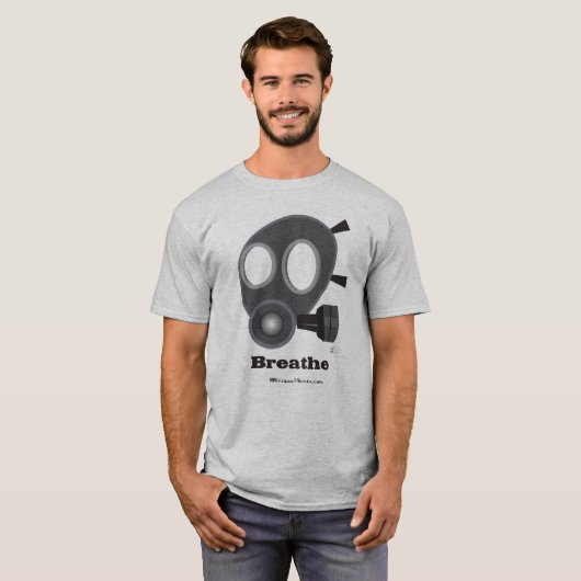 Gasmasker T-Shirt (Voorkant volledig)