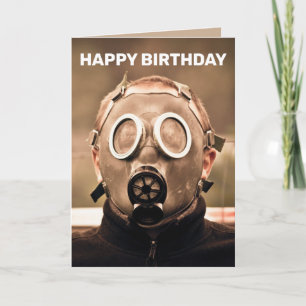 GASMASKFUNNY 2020 BIRTHDAY CARDS KAART