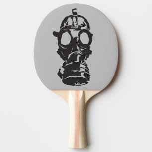 GASMASKPONG PADDLE TAFELTENNISBATJE