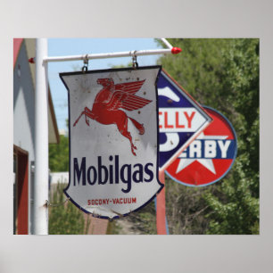  Gasoline Adverteren Poster