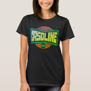 Gasoline motor aanpasbaar t-shirt