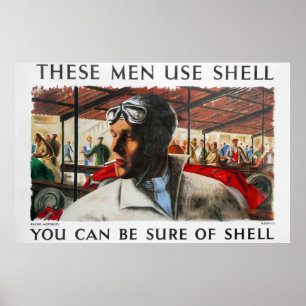  Gasoline Poster, 1939. Poster