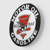  gasoline wandklok grote klok (Hoek)