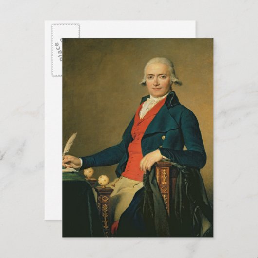 Gaspard Meyer of het Man in de rode drijfveer Briefkaart (Voorkant / Achterkant)